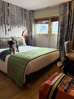 一日目のホテルの部屋