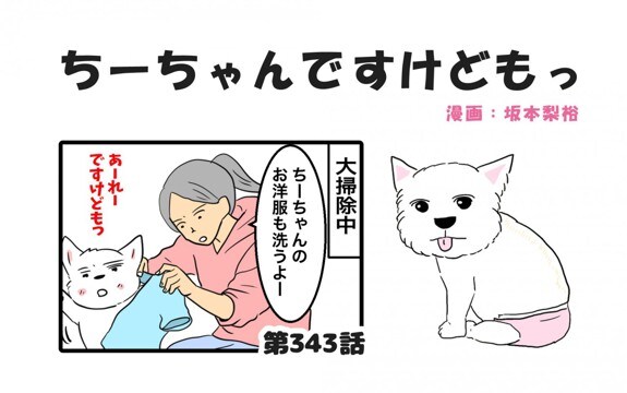 ちーちゃんですけどもっ【第343話】「一生やってる」