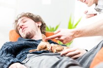 犬が飼い主の『おなかに乗って寝る』心理５選　寝床が一緒でも大丈夫？注意点まで解説