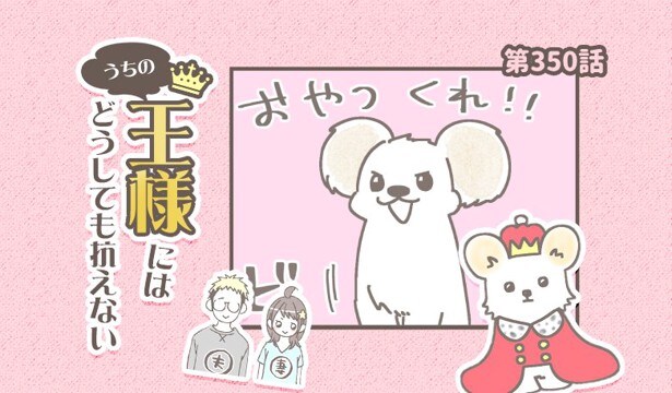 うちの王様にはどうしても抗えない【第350話】「暴力の瞬間」