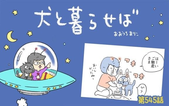 犬と暮らせば【第545話】「おいしかったとき」