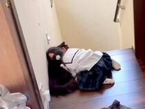 女の子２人が『猫吸い』をした結果→熱烈な頬ずりを受けたネコの、『愛情の深さを感じるリアクション』に「お利口さん」「守破離みたい」と反響