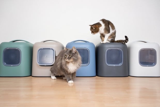 猫トイレ個室