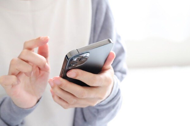 スマホの画面