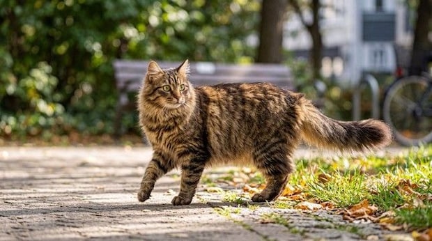 「英国でもっとも活動的な猫」は、月に33キロも歩く！　GPS追跡記録から、猫たちの移動距離が判明