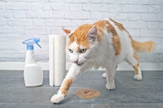 猫がトイレ以外で『砂をかける動作』をする3つの理由　行動が持つ意味や対処法まで解説
