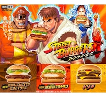 “マック×ストリートファイター”初コラボ、ストIIゲーム映像使用のCMも