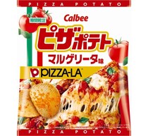 ピザーラと初コラボ、人気メニューの味わい再現「ピザポテト マルゲリータ味」