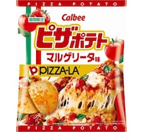 ピザーラと初コラボ、人気メニューの味わい再現「ピザポテト マルゲリータ味」