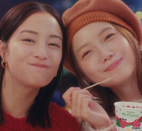 広瀬すず＆宮崎あおいのマック新CM、実の姉妹のような“仲良し”ぶりさらにアップ