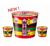 「ぜひ発売して！」多くの要望に応え商品化、永谷園「カップ入り 梅干茶づけ」