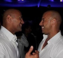 ヴィン・ディーゼル、「ワイルド・スピード」で“長年の確執”あったロック様を称賛