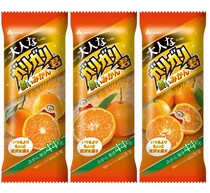 みかん果汁44％使用の“ジューシーなガリガリ君”「大人なガリガリ君濃いみかん」