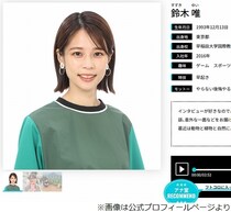 鈴木唯アナ“スギちゃんの言葉”に笑ってしまう、「何笑ってんだぜ？」「嘲笑はやめて！」