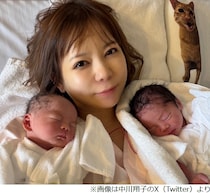 中川翔子、無事に双子出産「母子共に健康です！2人とも2600g越え！」