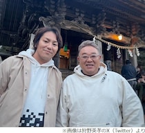 狩野英孝、実家の櫻田山神社「三が日無事に終えました」サンド伊達の参拝も報告