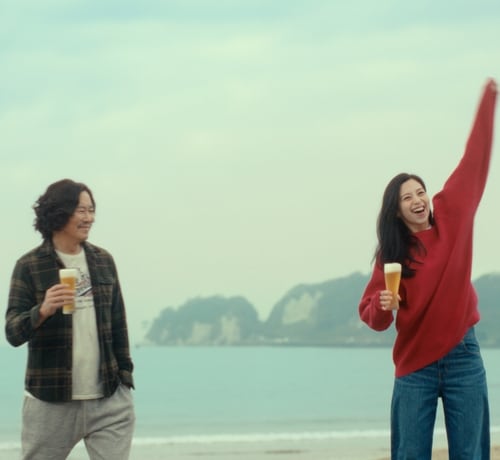 “頑固な父”豊川悦司と“イマドキな娘”中条あやみ「キリン一番搾り 糖質ゼロ」新CM