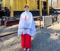 安住紳一郎アナ、宇賀神メグアナに「巫女さんの装束が似合う」