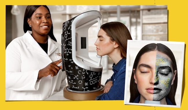 「キールズ」肌測定体験 イメージ