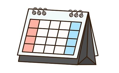 カレンダーの絵