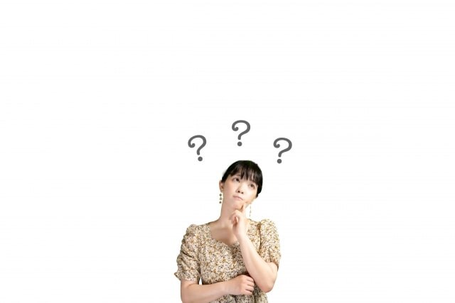 疑問をかかえる女性