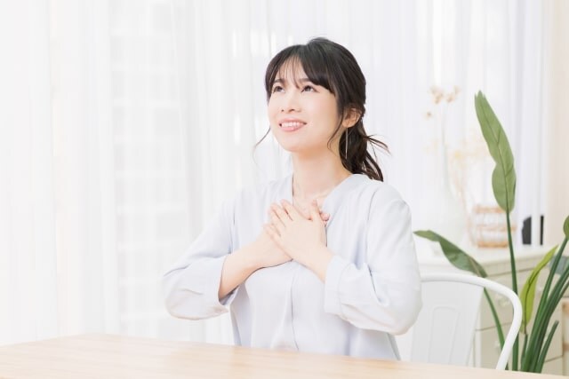 気持ちが昂る女性