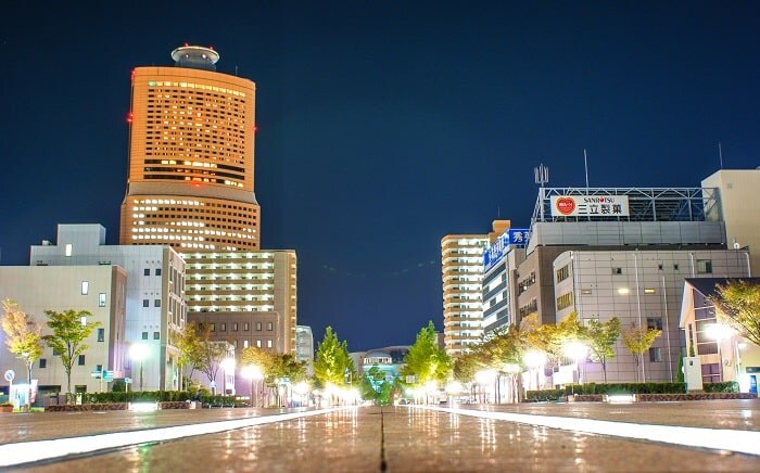 浜松市街の夜景