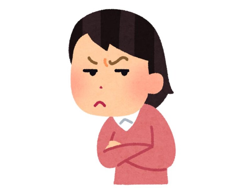 どす黒くはないけど、だいぶスレてる