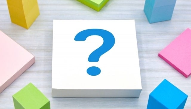 クエスチョン、疑問のイメージイラスト