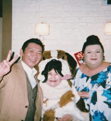 宮根誠司とマツコさんと写真を撮るアイ惠照先生