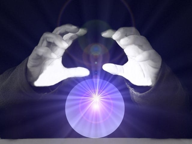 念を送るイメージ