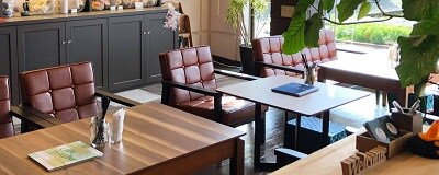 かふぇふたば店内