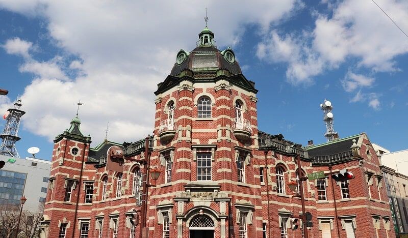 盛岡　岩手銀行赤レンガ館