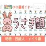 うさぎ顔タイプ完全ガイド｜特徴・診断・芸能人・メイク術