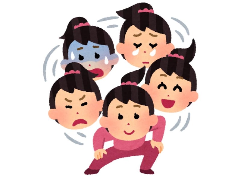 メンヘラ度100％ ジェットコースター型