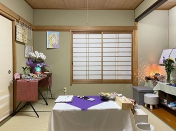 占い処明神の鑑定ルーム