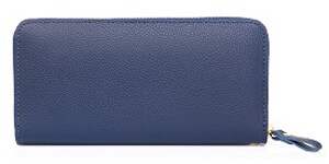 紺色の長財布