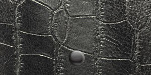 黒いワニ皮の財布