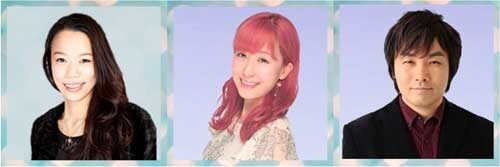 左からラピュティ先生、乙葉ウテナ先生、水森太陽先生