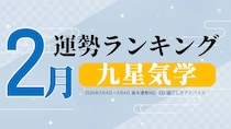 九星気学【2月（2月4日～3月4日）】今月の運勢ランキング