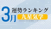 九星気学 今月の運勢ランキング【2026年3月（3月5日～4月3日）】