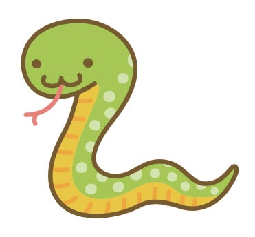 ヘビ顔