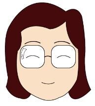藤井恵讃先生の似顔絵のイラスト