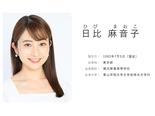 新人採用見送り! TBSで信頼集める“二刀流”日比麻音子アナの「実力」と「スキャンダル回避力」