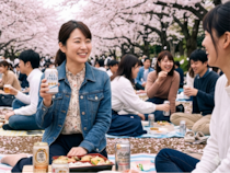 「ソロ花見」が急増中！ ノンアルで1人楽しむ花見が新定番に