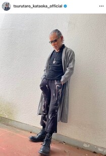 片岡鶴太郎 70歳、イケおじかっこよすぎ...上下デニムの古着スタイルに騒然　「オーラがすごい」