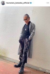 片岡鶴太郎 70歳、イケおじかっこよすぎ...上下デニムの古着スタイルに騒然　「オーラがすごい」