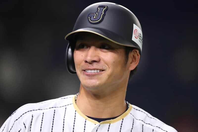 2017年のWBCにも出場した広島・田中広輔も退団へ(写真:YUTAKA/アフロスポーツ)