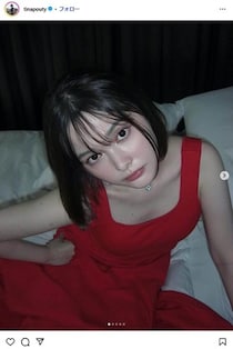 玉城ティナ（27）、黒髪から「激変」ショット→国内外から称賛　「美しくて才能がある」「とても綺麗」