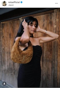 ローラ、深めスリットのロングスカートで秋コーデ　色気ダダ漏れ「ドキッとくる」「美しすぎます」